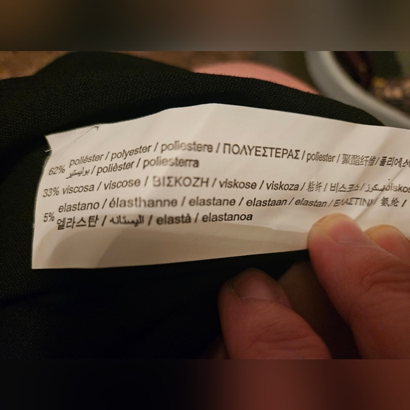 Women's Pull & Bear Black Formal Pants NWT - Picture 5 of 5